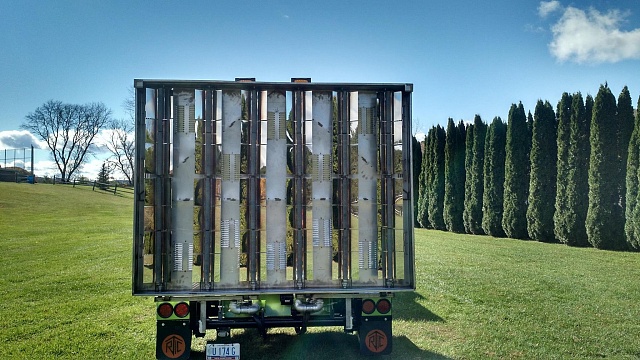 Установка инфракрасного нагрева на прицепе Tech 48